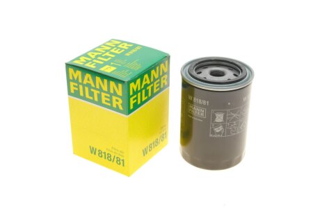 Фільтр масляний MANN W 818/81