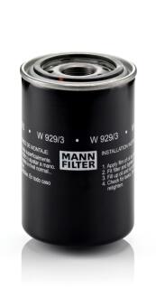 Фильтр масляный W 929/3 MANN W 9293
