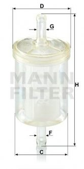 Фільтр палива MANN WK431310