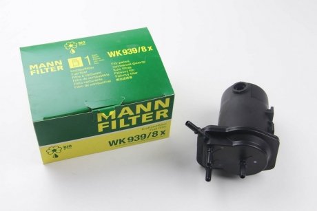Фильтр топливный MANN WK 939/8 X (фото 1)