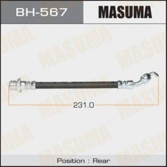 Шланг тормозной MASUMA BH567