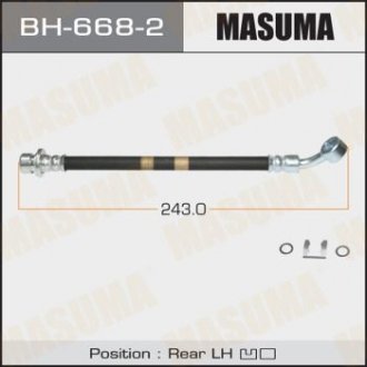 Шланг гальмівний MASUMA BH6682 (фото 1)