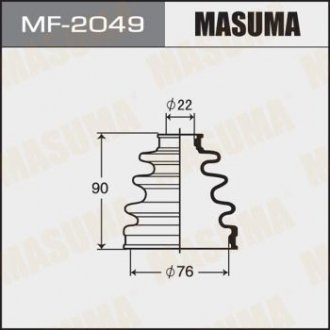 Пыльник ШРУСа MASUMA MF2049 (фото 1)