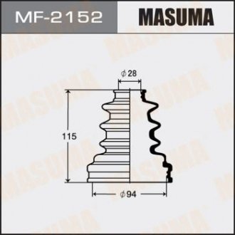 Пыльник ШРУСа внутреннего Toyota Hilux (-05) MASUMA MF2152