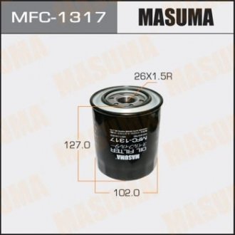 Фильтр масляный C-306 MASUMA MFC1317