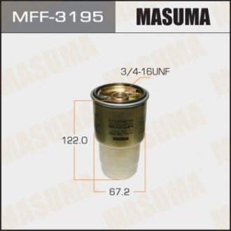 Фільтр паливний MASUMA MFF3195 (фото 1)