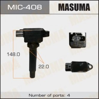 Котушка запалювання MASUMA MIC408 (фото 1)
