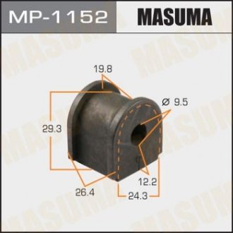 Втулка стабілізатора заднього Honda Civic (06-08) (Кратно 2 шт) MASUMA MP1152 (фото 1)