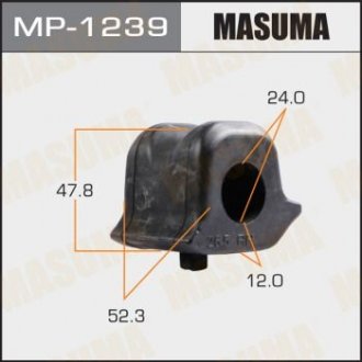Втулка стабілізатора переднього Lexus NX 200 (14-) MASUMA MP1239 (фото 1)