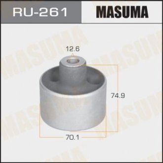 Сайлентблок заднього поздовжнього важеля Mitsubishi Carisma (-03), Colt (-03), Lancer (-03) MASUMA RU261
