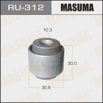 Сайлентблок заднього нижнього важеля Honda CR-V (-01) MASUMA RU312 (фото 1)