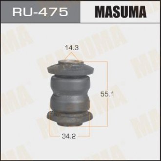 Сайлентблок переднього нижнього важеля Nissan Almera Classic (06-12) MASUMA RU475 (фото 1)