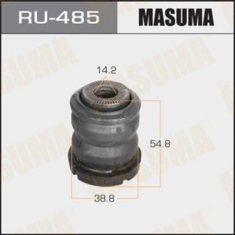 Сайлентблок заднього поперечного важеля Toyota Higlander (07-14), Venza (09-16) MASUMA RU485 (фото 1)