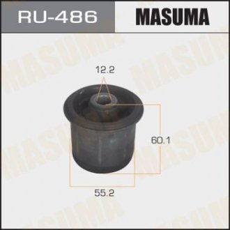 Сайлентблок кронштейна дифференциала заднего Nissan X-Trail (00-07) MASUMA RU486