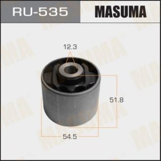 Сайлентблок заднього поперечного важеля Nissan Almera (00-12) MASUMA RU535 (фото 1)