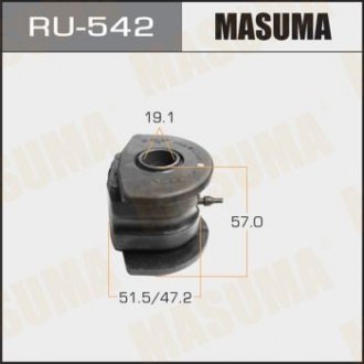 Сайлентблок переднього нижнього важеля задній Honda HR-V (02-06) MASUMA RU542