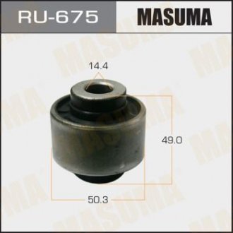 Сайлентблок переднего нижнего рычага Nissan Juke (10-), Leaf (12-), Teana (08-14) MASUMA RU675