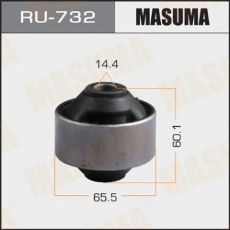 Сайлентблок переднего нижнего рычага задний Suzuki Grand Vitara (05-) MASUMA RU732 (фото 1)
