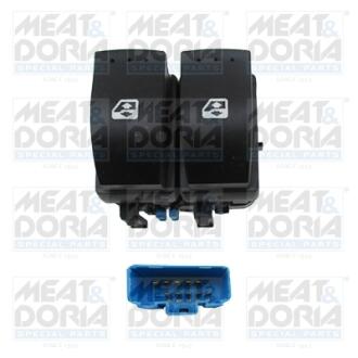MEATDORIA Выключатель стеклоподьемника RENAULT Megane 02- MEAT&DORIA 26102