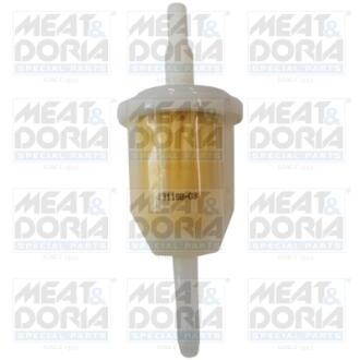MEATDORIAI Фильтр топливный универсальный d=6mm/d=8mm MEAT&DORIA 4015 EC