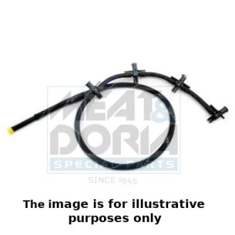 MEAT DORIA BMW Шланг обратки топлива 1 E81/87,3 E90,4,5 E60,F10,X1/3,X5 F15 2.0d MEAT&DORIA 9790E