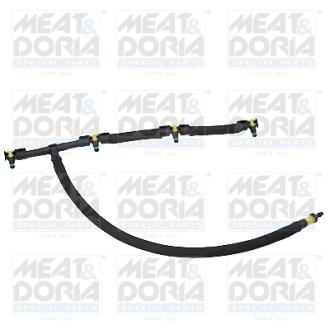 MEAT DORIA VW Шланг обратки топлива Audi A4/5/6,Q5 2.0TDI 08- MEAT&DORIA 9802E