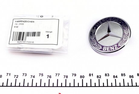 Емблема кузову MERCEDES-BENZ 2078170316 (фото 1)