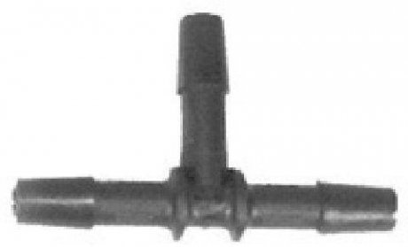 Универсальный пластиковый соединитель шлангов 6mm (T-образный).) Metalcaucho 00063