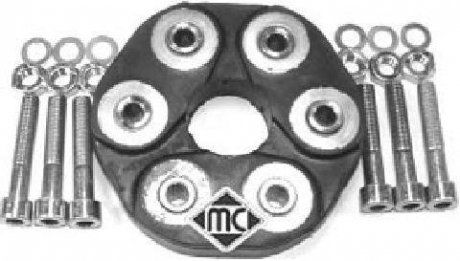 Эластичная муфта карданного вала задняя MB 190 (W201), C (CL203), C T-MODEL (S202), C T-MODEL (S203), C (W202) 1.8-3.2 10.82-03.03 Metalcaucho 00952 (фото 1)