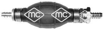 Насос подкачки топливный 8мм (прямой с клапаном) универсальный Metalcaucho 02011 (фото 1)