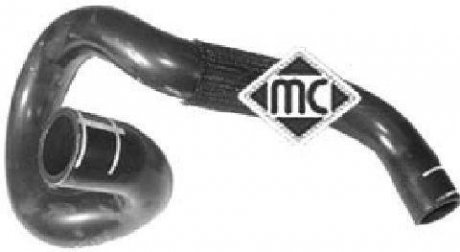 Патрубок радіатора Metalcaucho 08935 (фото 1)