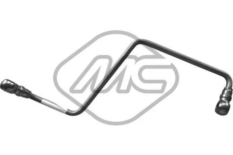 Фото трубка мастила турбіни Nemo/Bipper 1.4HDI 08- Metalcaucho 92169 Трубка мастила турбіни Nemo/Bipper 1.4HDI 08- Metalcaucho 92169