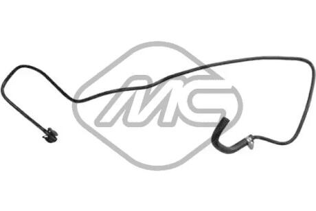 Трубка системи охолодження Ford Fiesta VI 1.25/1.4 08- Metalcaucho 94340