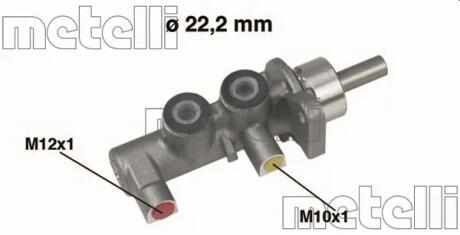 Циліндр гідравлічний гальмівний Metelli 050380