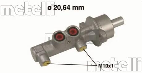Циліндр гальмівний головний Metelli 050538