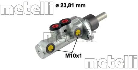 Циліндр гальмівний головний Metelli 050601