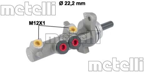 Циліндр гідравлічний гальмівний Metelli 050833