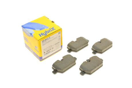 Комплект гальмівних колодок (дискових) Metelli 2206410