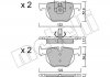Комплект гальмівних колодок (дискових) Metelli 22-0644-4 (фото 2)