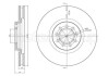Диск тормозной Metelli 23-0914C (фото 1)