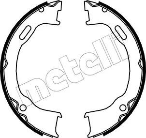 Комплект гальмівних колодок (барабанних) Metelli 530364