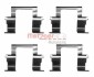 Монтажный к-кт тормозных колодок METZGER 109-1274 (фото 1)