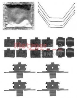 Монтажный к-кт тормозных колодок METZGER 109-1791 (фото 1)