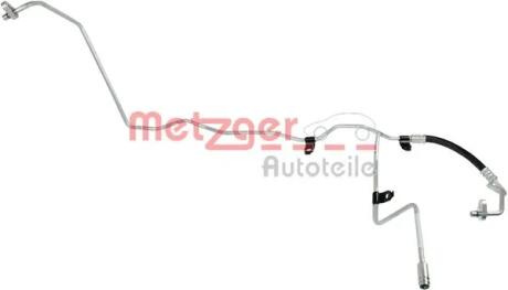 Шланг резиновый,комбинированный, с фитингами METZGER 2360054