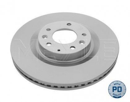 Гальмівний диск вентильований передній Mazda CX-7-9, PLATINUM MEYLE 35-15 521 0034/PD (фото 1)
