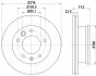 Диск тормозной MINTEX MDC1037 (фото 1)