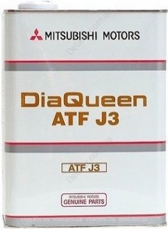 Олія трансмісійна atf j3, 4л MITSUBISHI 4031610
