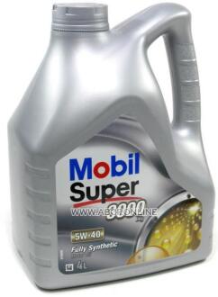 Масло моторне Super 3000 X1 5W-40 (4 л) MOBIL 152061