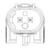 Датчик ABS MOBILETRON ABEU243 (фото 2)