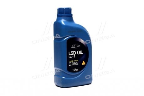 Масло трансмиссионное(LSD Oil 85W90 GL-4), 1L MOBIS 02100-00100 (фото 1)